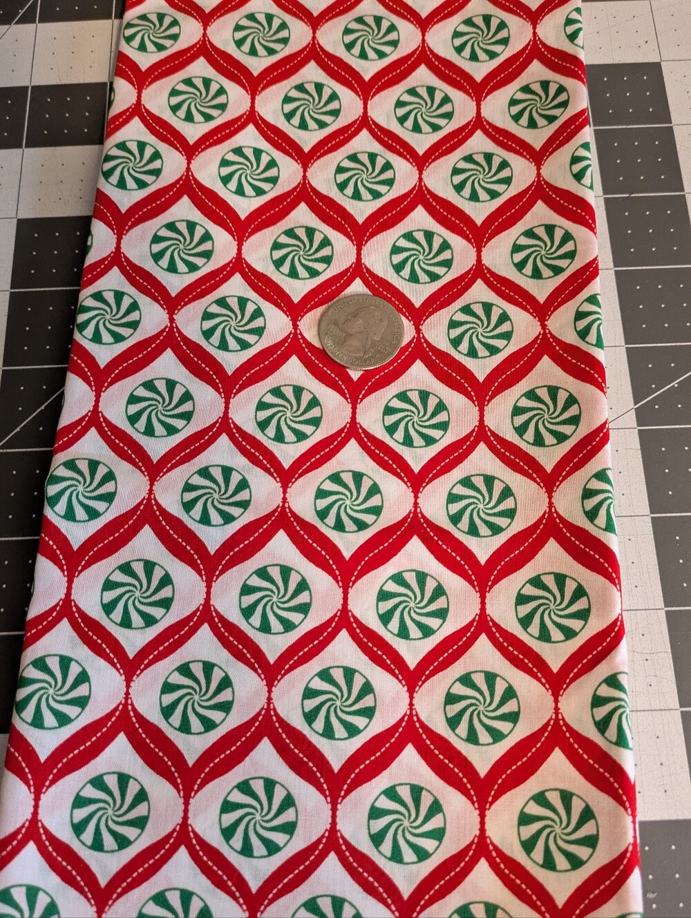 Christmas Print Cotton Fabric 38" X 44"